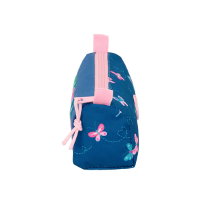Bolso escolar portatodo safta blackfit8 mariposas 80x210x70 mm