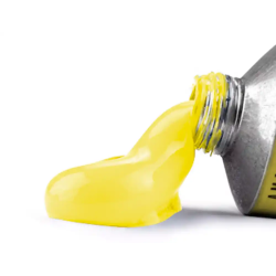 Pintura gouache/tempera liderpapel tubo de aluminio de 60 ml color amarillo limon