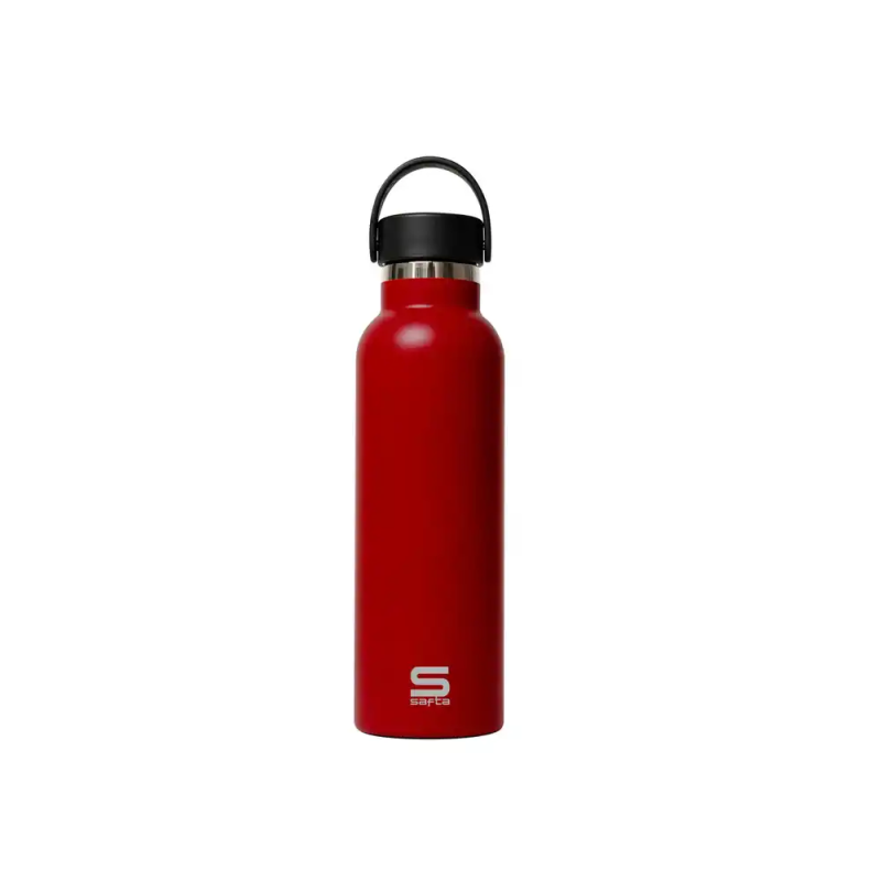 Botella termo safta exterior goma 600 ml