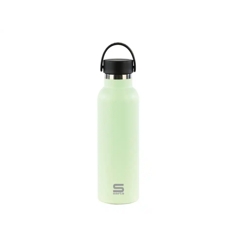 Botella termo safta exterior goma 600 ml
