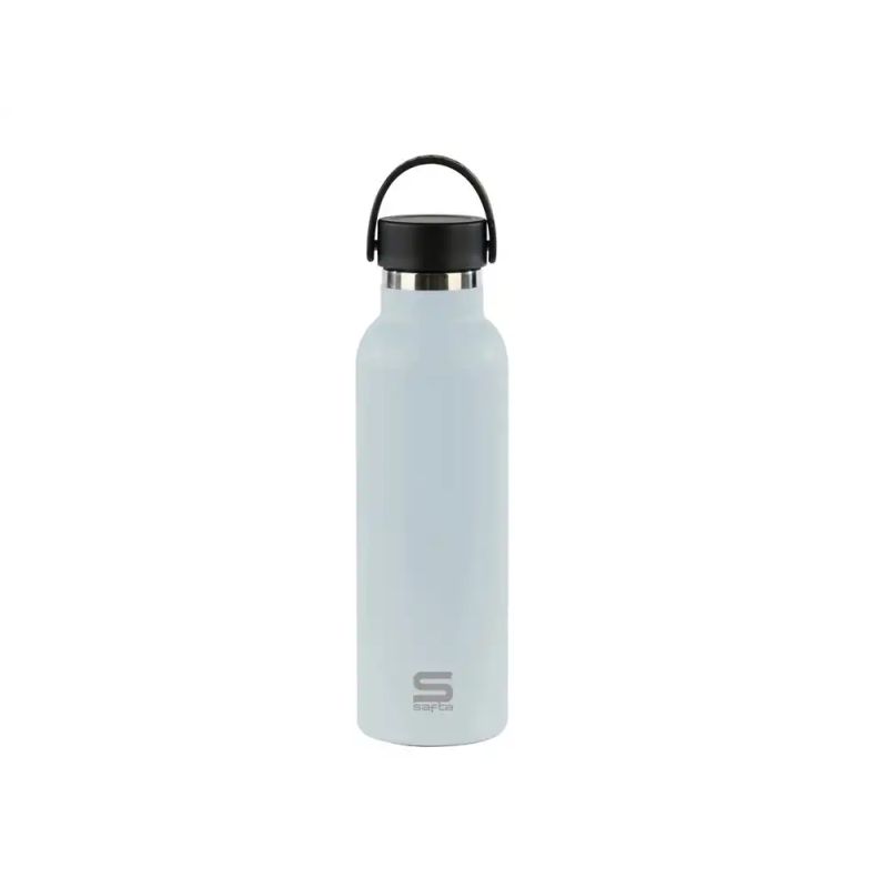 Botella termo safta exterior goma 600 ml
