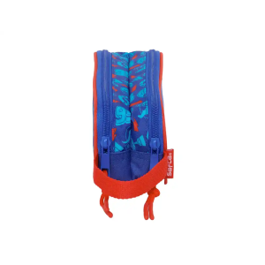 Bolso escolar portatodo safta doble cremallera cars 80x210x60 mm