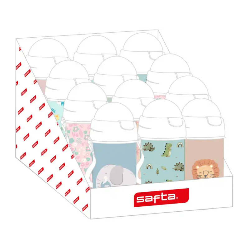 Botella portaliquidos safta expositor 235x315x195 mm