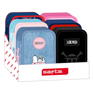 Plumier escolar safta 857...
