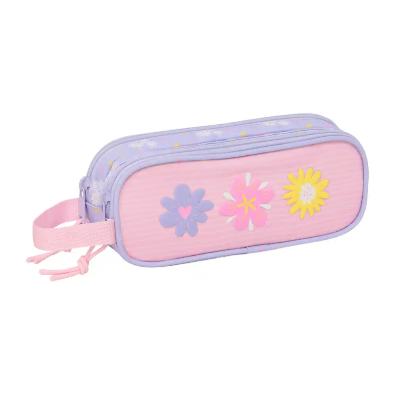 Bolso escolar portatodo safta doble elastica bouquet 80x210x60 mm