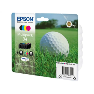 Ink-jet epson 34 pack de 4...
