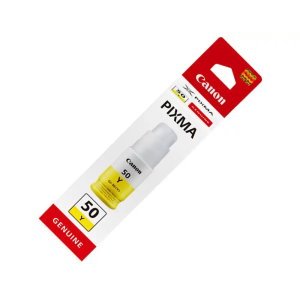 Tinta canon gi-50y amarillo...