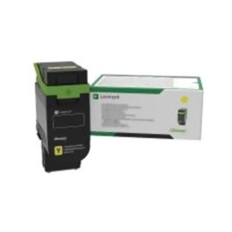Toner lexmark 75m2hy0 retornable amarillo