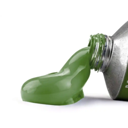 Pintura gouache/tempera liderpapel tubo de aluminio de 60 ml color verde oscuro