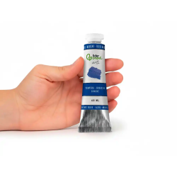 Pintura gouache/tempera liderpapel tubo de aluminio de 60 ml color azul marino