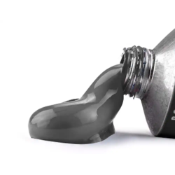 Pintura gouache/tempera liderpapel tubo de aluminio de 60 ml color negro marfil