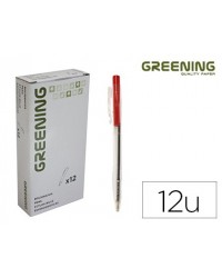 BOLIGRAFO GREENING ROJO...