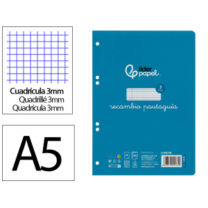 Recambio liderpapel a5...