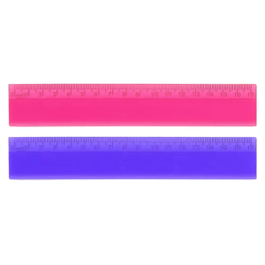 Regla 17 cm surtida