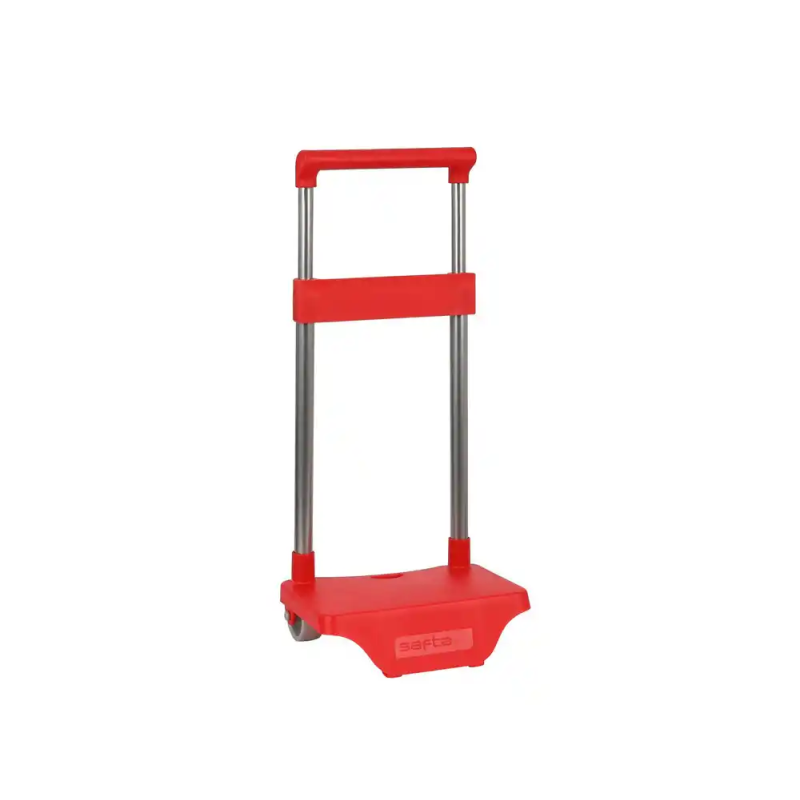 Carro portamochilas pequeño rojo 220x170x400 mm