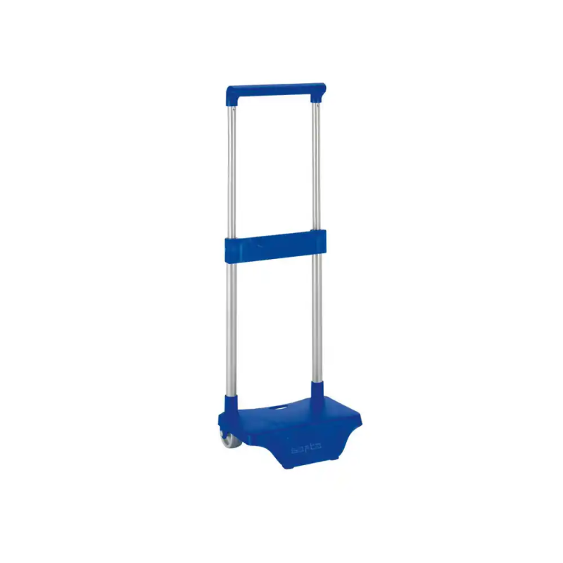 Carro portamochilas pequeño azul reflex 220x170x400 mm