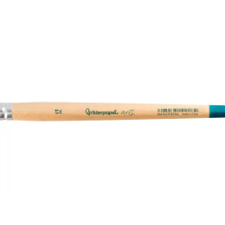 Pincel para pintura acrilica y acuarela liderpapel n 12 punta filbert / lengua gato de pelo sintetico certificado