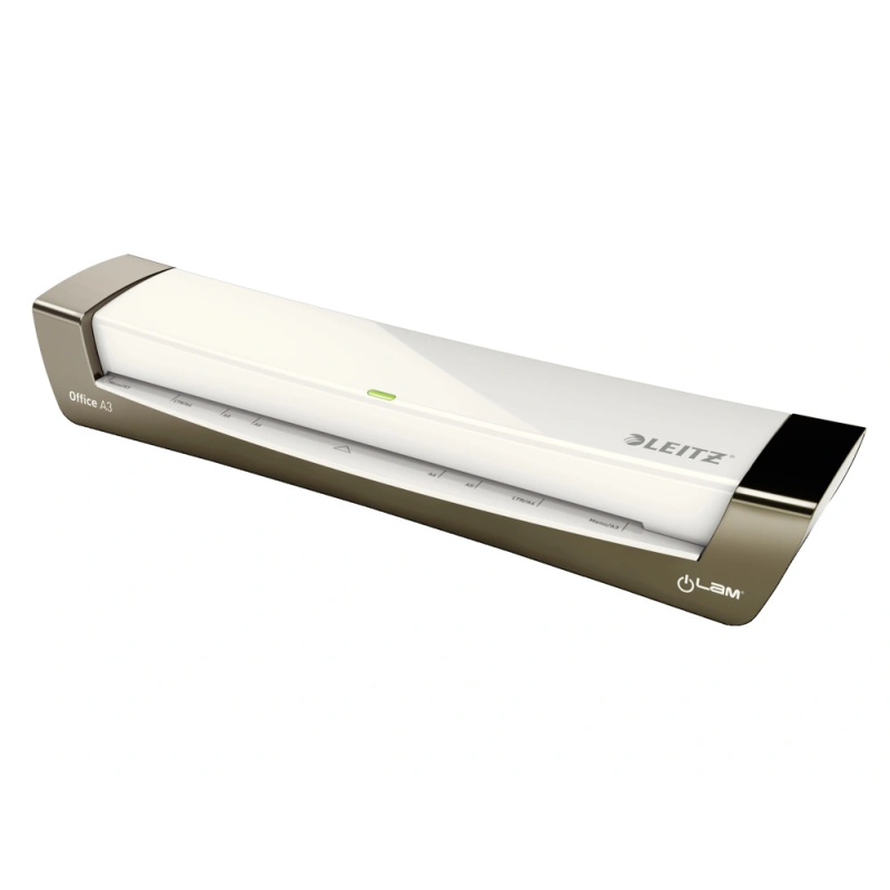 Plastificadora leitz ilam office din a3 con 2 rodillos hasta 125 mc color plata
