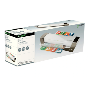 Plastificadora leitz ilam office din a3 con 2 rodillos hasta 125 mc color plata