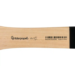 Brocha paletina plana liderpapel ancho 33,5 mm de pelo de cerda certificado fsc