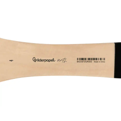 Brocha paletina plana liderpapel ancho 48 mm de pelo de cerda certificado fsc