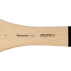 Brocha paletina plana liderpapel ancho 65 mm de pelo de cerda certificado fsc