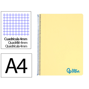 Cuaderno espiral liderpapel...