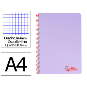 Cuaderno espiral liderpapel...