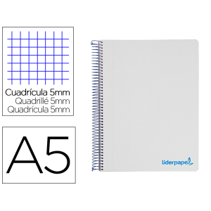 Cuaderno espiral liderpapel...