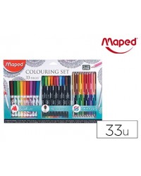 SET MAPED DIBUJO MANDALAS...