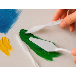 Espatula para pintura liderpapel de plastico juego de 5 unidades tamaños surtidos