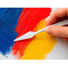 Espatula para pintura liderpapel de plastico juego de 5 unidades tamaños surtidos