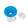 Vaso limpiapinceles liderpapel de plastico 8x8,5 cm