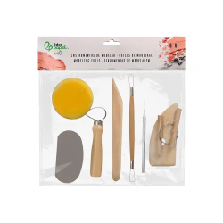 Instrumentos de modelar liderpapel pack 8 herramientas surtidas certificado fsc
