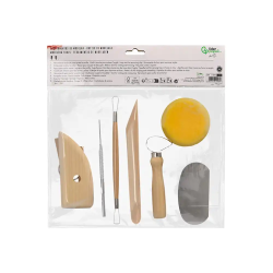 Instrumentos de modelar liderpapel pack 8 herramientas surtidas certificado fsc