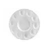 Paleta plastico liderpapel para pintura redonda con 10 huecos 17 cm