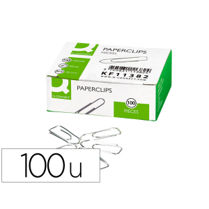 Clips niquelados q-connect...