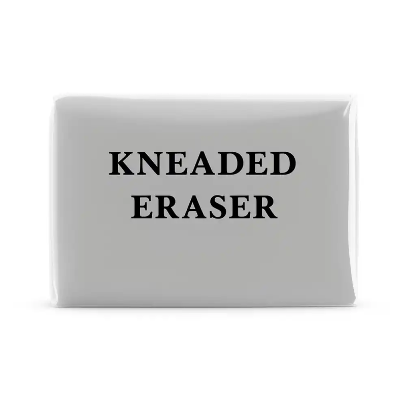 Goma de borrar maleable liderpapel para carboncillo 35x25x6 mm