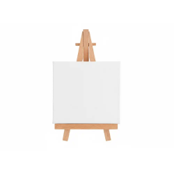 Mini lienzo con caballete...