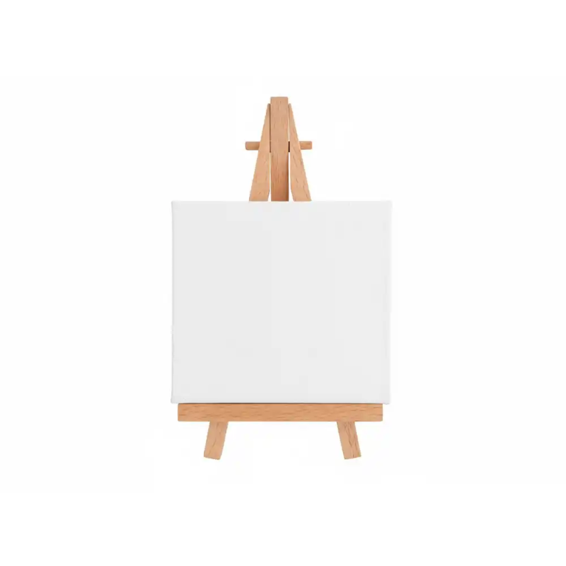 Mini lienzo con caballete liderpapel 8x10 cm gramaje 280g/m2 certificado fsc