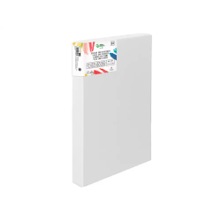 Bastidor 3d extragrueso liderpapel 6f grapado parte trasera algodon 100% 33x41 cm gramaje 380g/m2 certificado