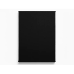 Bastidor negro liderpapel 6f lienzo grapado parte trasera algodon 100% 33x41 cm gramaje 320g/m2 certificado fsc