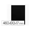 Bastidor negro liderpapel 12p lienzo grapado parte trasera algodon 100% 46x61 cm gramaje 320g/m2 certificado fsc