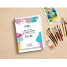 Bloc papel multitecnica liderpapel din a4 para acrilico oleo y gouache 20 hojas gramaje 260g/m2