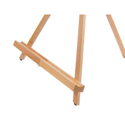Caballete pintor de sobremesa liderpapel madera de haya barnizado 47x38x31 cm certificado fsc