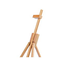 Caballete pintor de sobremesa liderpapel madera de haya barnizado 47x38x31 cm certificado fsc