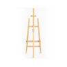 Caballete de pie pintor liderpapel madera de pino barnizado 58,5x175x75 cm certificado fsc