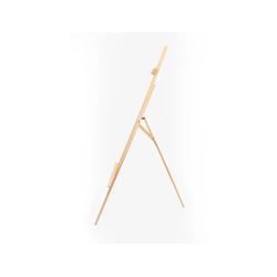 Caballete de pie pintor liderpapel madera de pino barnizado 58,5x175x75 cm certificado fsc