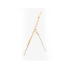 Caballete de pie pintor liderpapel madera de pino barnizado 58,5x175x75 cm certificado fsc