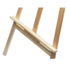 Caballete de pie pintor liderpapel madera de pino barnizado 60x150x60 cm certificado fsc